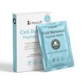 MYOLIFT Cell Renewal Peptide Mask(EGF)? 100%Vegan, Bio-Cellulose FaceMask for CellRenewal, Skin Firming, Hydrating & Brightening-with Niacinamide, Hyaluronic Acid& EGF|Korean Skincare Sheet Mask?Pack5