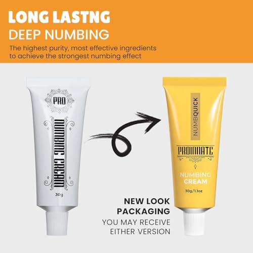 Numbing Cream Max Strength Deep Numbing Cream with Menthol, Emu Oil and Arnica (1 Pcs(1x30g)) Relief Burning, itching, and discomfort, Reduces Soreness in Local and anorectal Areas