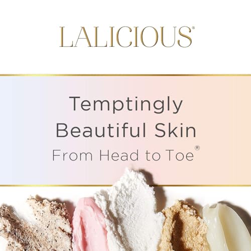 LaLicious Sugar Kiss Body Butter - Hydrating Body Moisturizer with Shea Butter, Cucumber Extract & Apricot Oil, No Parabens (8 Ounces)