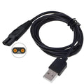 LinMei Replacement Charger Cord for KEMEI KM-1910 Electric Shaver 5V USB Charger Cable for Beard Trimmer & Electric Razor