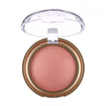 MAEPEOR Powder Baked Blush 6 Colors Natural Glow Marbleized Baked Powder Blush Lightweight Buildable Shimmer Blusher (03 ETHEREAL)