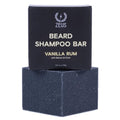 ZEUS Beard Wash Bar for Men, All-Natural Hydrating Shampoo, Skin-Clarifying Soap & Beard Care Cleanser with Natural Ingredients, Anti-Itch & Gentle on Skin (Made in USA) Vanilla Rum