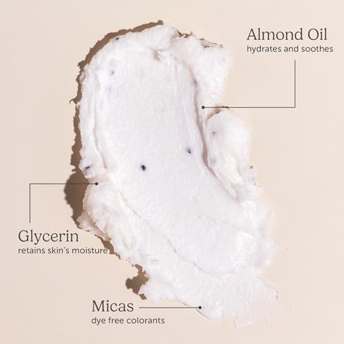 Nectar Life Nourishing Whipped Soap and Shave Butter with Almond Oil, Vanilla Sugar, Set of 3, 5 Oz Each