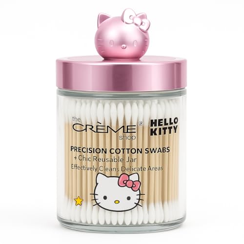 The Creme Shop Hello Kitty Cottons swabs & Cotton Pads Set of 2