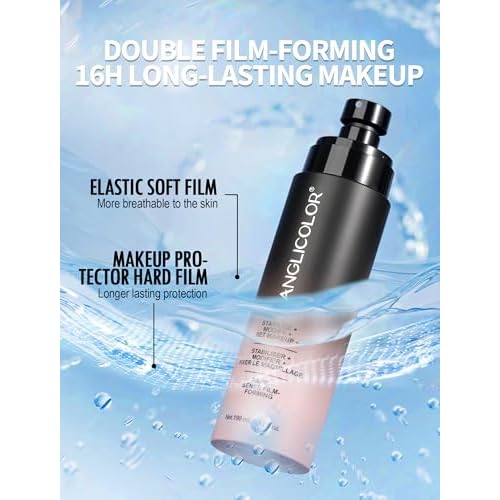 Anglicolor Setting Spray,Matte Finish,Hydrating,Long-Lasting Face Ultra Fine Mist for up to 16HR Wear,Vegan & Cruelty-Free