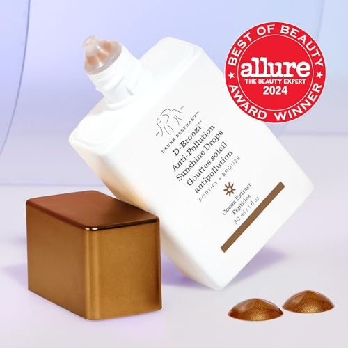 Drunk Elephant D-Bronzi Sunshine Drops - Bronzing Color Serum Drops - Clean Clinical Skincare - Cruelty-Free - Dermatologist-Tested - Free of Essential Oils, Silicones, and Fragrance