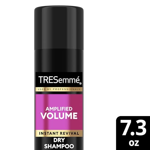 TRESemm? Dry Shampoo Spray, Volume Clean 6-Pack ? Refreshes & Absorbs, Warm Petals, 7.3 Oz Ea