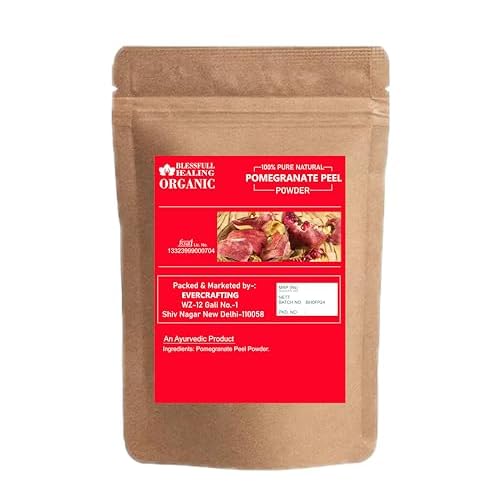 Organic Pomegranate Peel Powder 100% Pure Natural 100 Gram / 3.52 oz