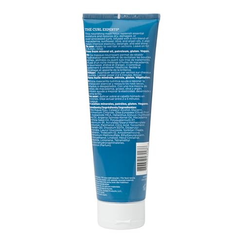 Ouidad Moisture Lock Hair Mask - Intense Hydrating Curly Hair Mask Fights Frizz & Breakage, Macadamia Nut & Olive Oil, Helps Repair, Detangle, Restore Softness, Mineral Oil Free, All Curl Types