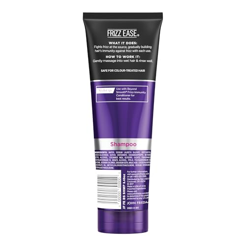 John Frieda Frizz-Immunity Shampoo with Pure Coconut Oil - Prevents Frizz and Anti-Humidity, 8.45 Ounces