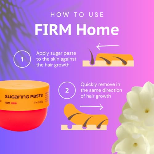 SUPER FIRM Sugaring Paste for HOME USE 11oz / 312g. Sugar Wax for BRAZILIAN and Underarms.