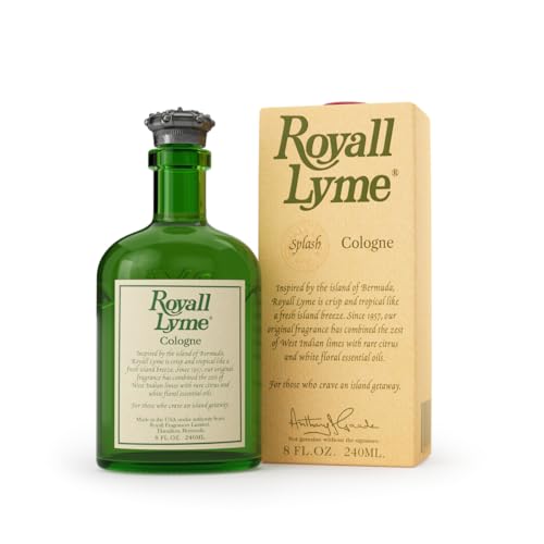 ROYALL LYME, Men's Heritage Cologne, Inspired by Bermuda ? 8 Fl oz Splash