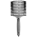 Olivia Garden Ceramic and Ion Turbo Vent 100% Boar Bristle Hair Brush with Sectioning Pick