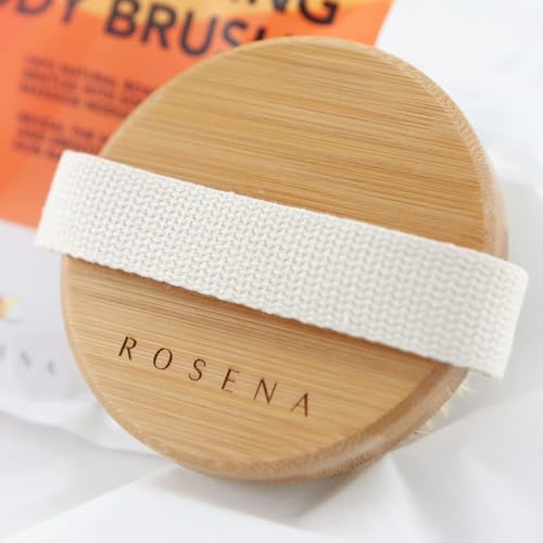 Dry Brushing Body Brush Set - Get Rid of Dry Skin and Achieve Healthy, Beautiful Skin Naturally - Massaging Body Brush & Long Handle Back Brush+Face Brush-Bundle