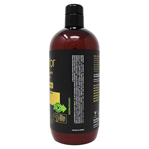 PURA D'OR Advanced Therapy System Clinically Proven to Reduce Hair Thinning - Paraben Free, Argan Oil Scent - Shampoo and Conditioner Set for Fine Hair - 100% Natural Preservative - 2.5 lbs