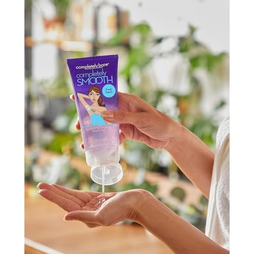 completely bare completely SMOOTH Moisturizing No-Bump Shave Gel - Hydrating Aloe Vera & Jojoba Oil