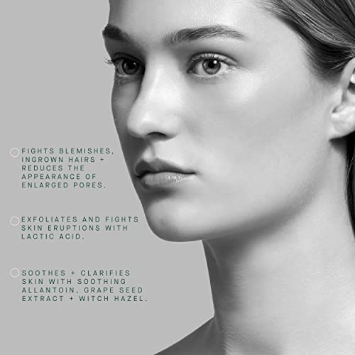 ARCONA Tabula Rasa Pads - 2% BHA AHA Liquid Exfoliant, Ingrown Hair Treatment. Clarifies, Exfoliates, and Soothes. Cruelty Free. Made In The USA, 45 Pre-Soaked Cotton Rounds.