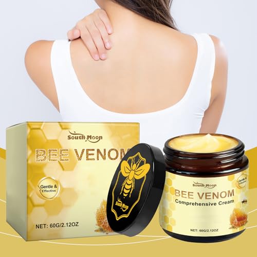 South Moon Bee Venom Comprehensive Cream - Hydrating Moisturizing Cream for Smooth & Soft Skin, Gentle Daily Skin Care with Bee Venom, Deep Nourishment for Dry Skin, 4.24 oz