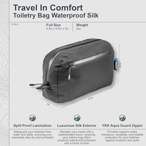 COCOON - Premium - Toiletry Bag Waterproof Silk