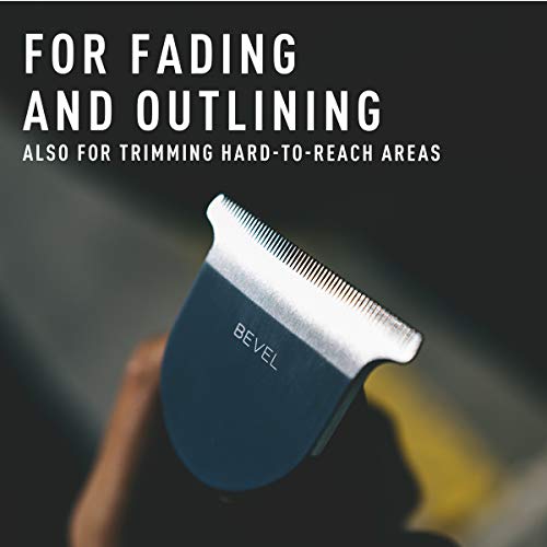 Bevel Trimmer Razor Blades Set - Square & T Blade Trimmer for Face, Head & Body