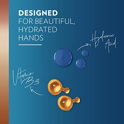 Vaseline Intensive Care Hand Cr?me Moisturizer for Dry Hands Hydra Replenish Made with hyaluronic acid, vitamin B3, and cocoa butter 3.4 oz 6 Count