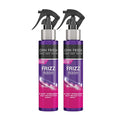 John Frieda Frizz Ease 3 Day Straight Heat Protection Spray, Keeps Hair Straight and Frizz-Free for 3 Days, Keratin-Infused Flat Iron & Styling Spray for a Smooth, Sleek Finish, 3.5 Oz, Pack of 2
