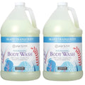 Ginger Lily Farms Botanicals Nourishing Body Wash, Island Tranquility, 100% Vegan & Cruelty-Free, Green Tea & Lemongrass Scent, 1 Gallon Refill (128 fl. oz.) (Pack of 2)