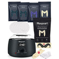 Maxpearl Digital Waxing Kit Pack - Digital Waxing Kit + 1.88LB/853g Wax Beads for Full Body Hair Removal