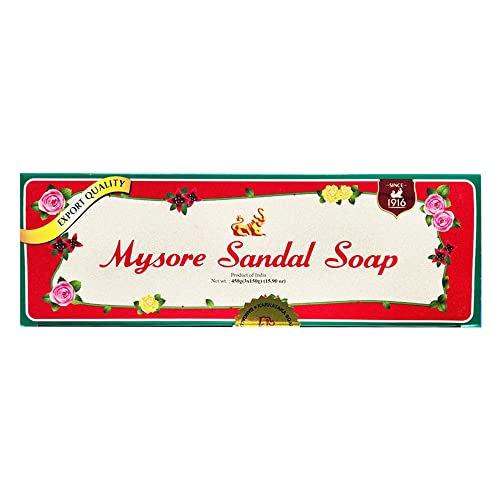 Mysore Sandalwood Soap 150gm - 6 ps (Pack of 2)