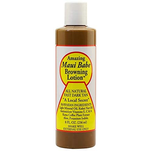 Maui Babe Browning Lotion 8 Ounces (Pack of 4)