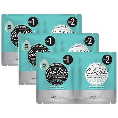 AvryBeauty Gel-Ohh Jelly Spa - Pearl Glow, 1 ct. (Pack of 3)