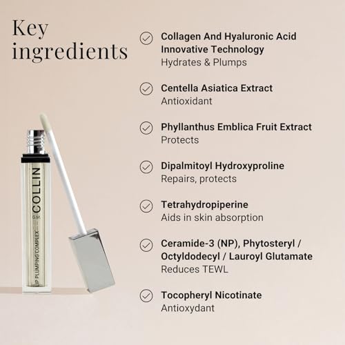 G.M. COLLIN Lip Plumping Complex | Hydrating Lip Gloss for Fuller, Moisturized Lips