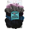 Scunci Twister Wild Primrose Hair Scrunchies, Assorted Colors, 6 Pieces