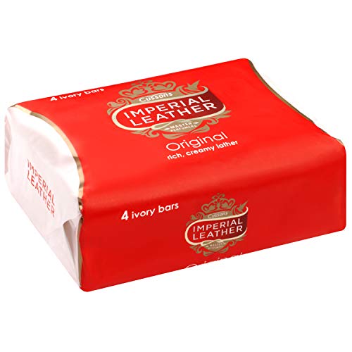 Imperial Leather Bar Soap Original Classic Cleansing Bar, Gentle Skin Care, Bulk Buy, Pack of 8 x 4 bars (total 32 bars)