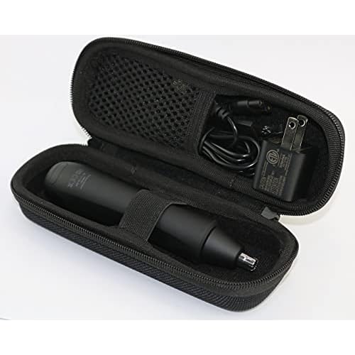 Suw Hard Travel Case for Whacker¢â Nose and Ear Hair Trimmer ? 9,000 RPM Painless Precision Tool (Empty Case Only)