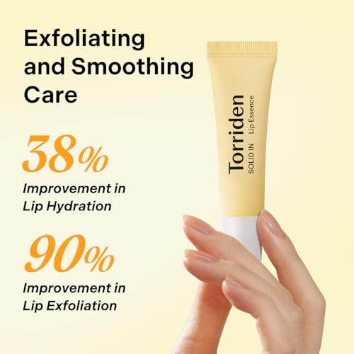 Torriden SOLID In Ceramide Lip Essence 0.37 fl.oz * 2 (Pack of 2) | Moisturizing Lip Essence for Glowy, Plumped, and Radiant Lip | Korean Lip Balm