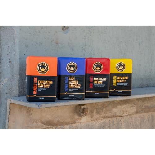 GIBS 7oz Bar Soaps, Long Lasting, Cleansing & Moisturizing