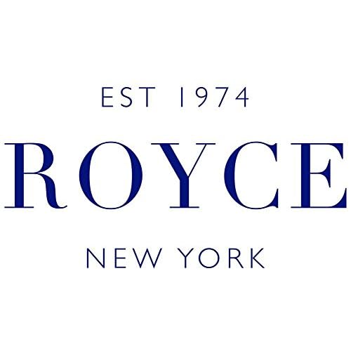 Royce Leather Executive Chrome Plated Aristo Mini Manicure Kit, Tan, One Size