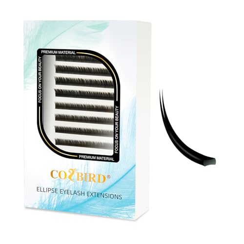 Bottom Lash Extension Eyelash Extensions Flat Ellipse 0.20 J curl 5mm 6mm 7mm Mix Tray Natural Under Lahes 1X1 Lash Supplies Faux Mink Soft Split Tips