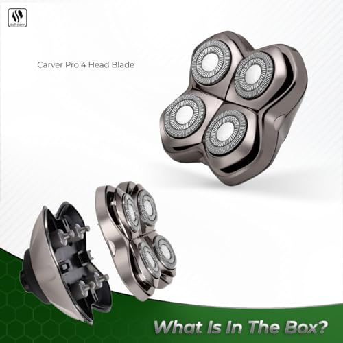 Gifting Bundle: Skull Shaver Palm and Carver PRO 4 Head Replacement Blade