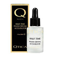 Qtica Half Time Polish Drying Accelerator ? Fast-Dry Top Coat Nail Polish Dryer for Manicures & Pedicures ? No Smudge, No Streak, No Dents ? Quick-Dry Nail Solution for Long-Lasting Wear 1oz