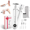 Electric Nail Drill Kit, Cordless Manicure Pedicure Kit with Memory Modes, 15 Speed Portable Nail Drill Machine, Callus Remover with 25Pcs Sandpaper Discs,Hand Foot Care Tool for Thick Nail Toenail