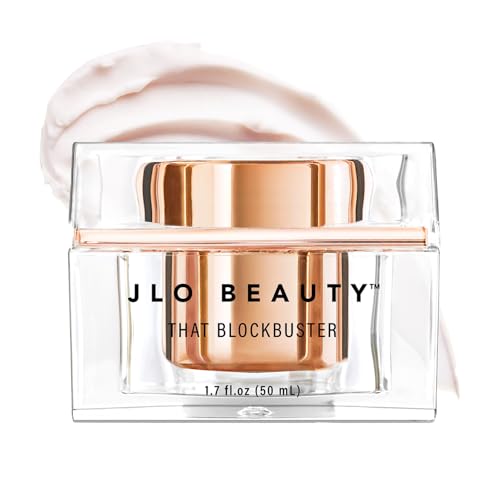 JLO BEAUTY Hydrating Face Moisturizer Cream, Hyaluronic Acid & Peptide Infused Skin Care, Moisturizer Face Cream for Women, Day & Night Formula to Visibly Smooth Fine Lines, That Blockbuster, 1.7 Oz