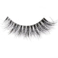 Clear Band Long Wispy Dramatic Look 3D Mink False Eyelashes- Lightweight, Fluffy Invisible Line Strip Lashes D844