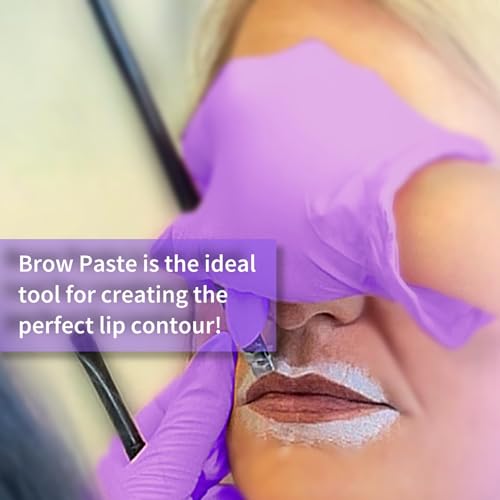 Eyebrow White Mapping Paste [Large 15g Bottle] Brow Mapping Paste, Eyebrow Contour for Microblading and PMU Supplies, Brow Design, Draw or Sketch the Shape
