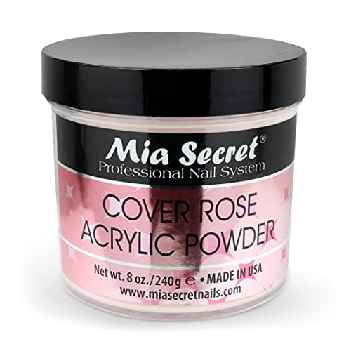Mia Secret Professional Nail System Cover Rose Acrylic Powder 8oz