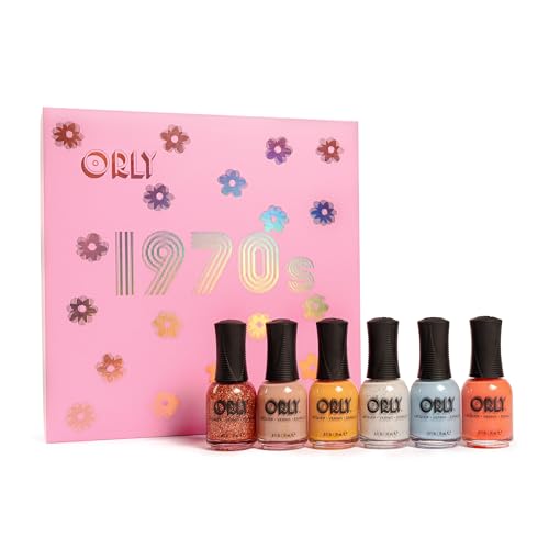 Orly 50th Anniversary Limited Edition 1970s Collection 6PIX Box Set