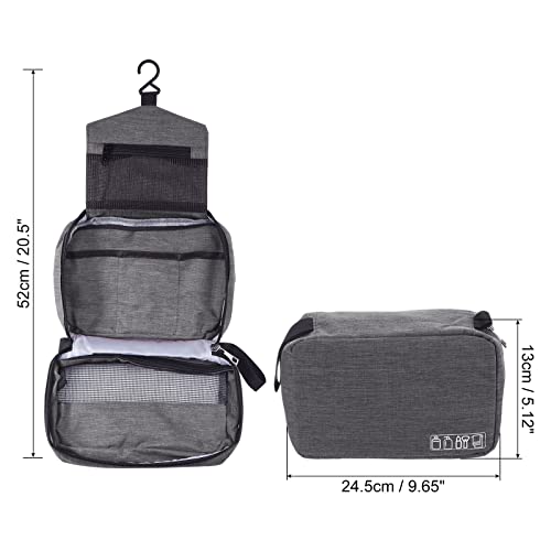BLUPARK Mothman Cosmetic Bag Cryptozoology Gift Mothman Is My Big Titty Goth GF Makeup Bag Birdman Gift (Goth GF)