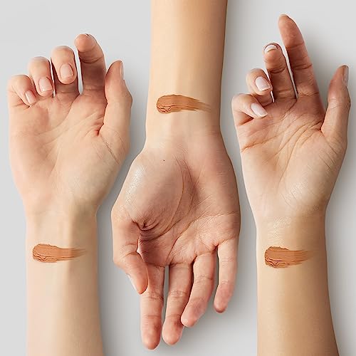 e.l.f. Flawless Brightening Concealer, Illuminating & Highlighting Face Makeup, Conceals Dark Under Eye Circles, Tan 41 W, 0.07 Fl Oz