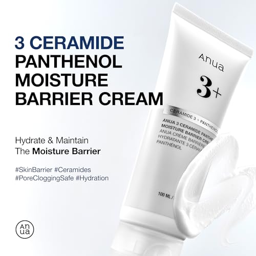 Anua Essential Daily Moisturizing Duo, Niacinamide + Tranexamic Acid Serum & Ceramide Panthenol Cream, Hydrating Face Moisturizer, Non-Comedogenic, Vitamin B12 Natural Color, Korean Skincare Set